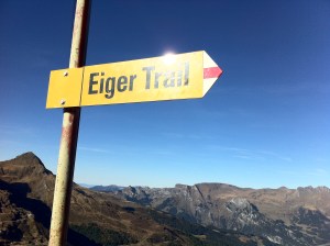 Start of the Eiger Trail