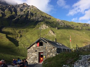 Rotstockhütte (2039m), tonight's sleeping place