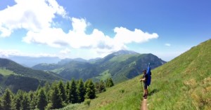 On the slope of Mt. Laste